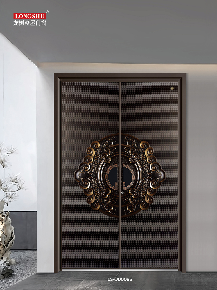 火狐精雕铸铝门，火狐整屋门窗，火狐入户门