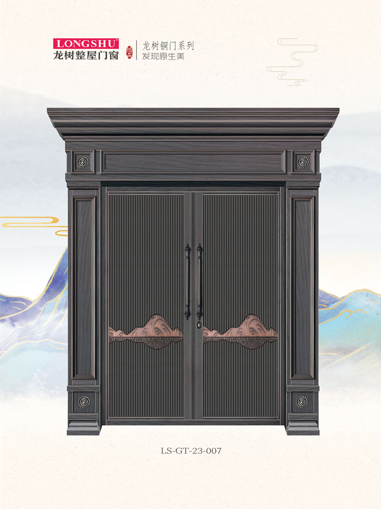 火狐艺术铜门，火狐整屋门窗，火狐纯铜门