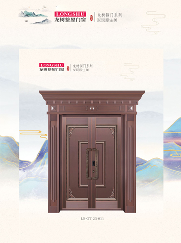 火狐艺术铜门，火狐整屋门窗，火狐纯铜门