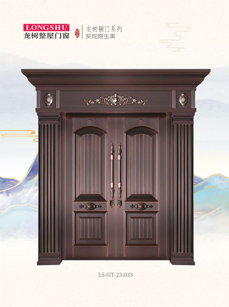 火狐艺术铜门，火狐整屋门窗，火狐纯铜门