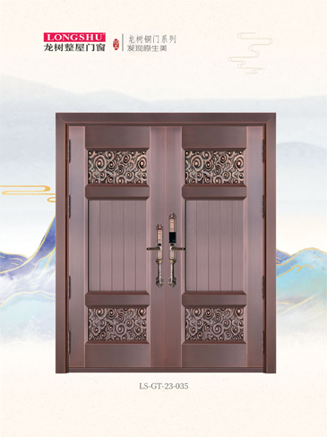 火狐艺术铜门，火狐整屋门窗，火狐纯铜门